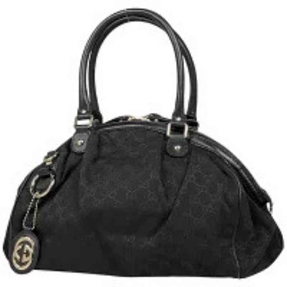 Gucci GG Sukey 2way Shoulder Bag Aby canvas black